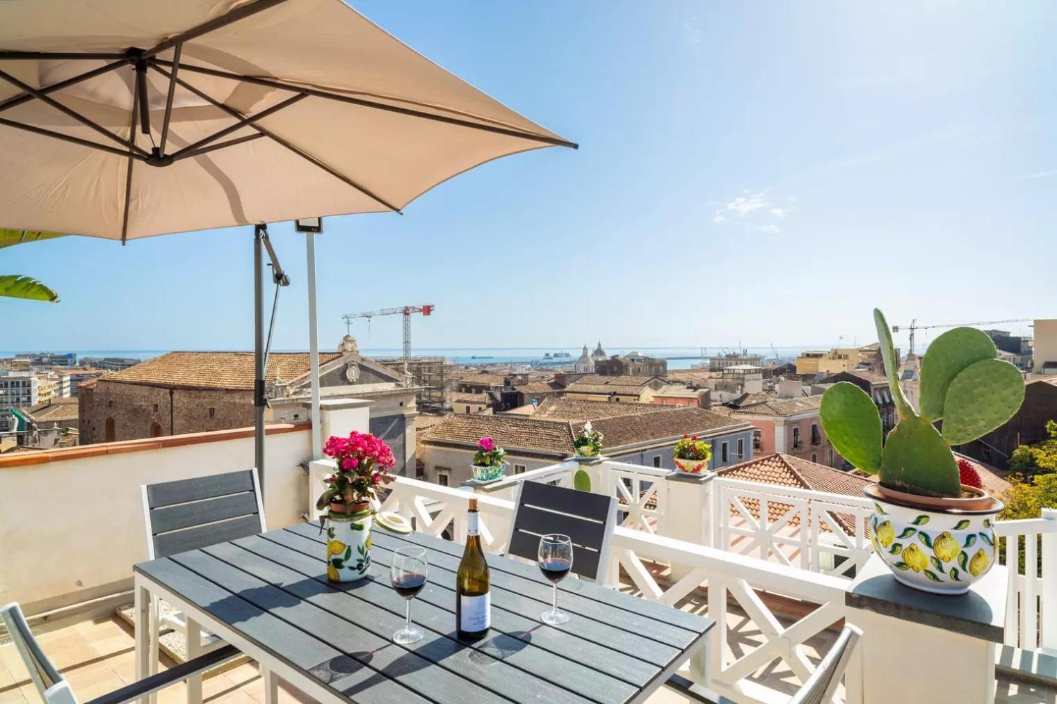 La Terrazza Sul Cielo Apartment Catania Ngoại thất bức ảnh