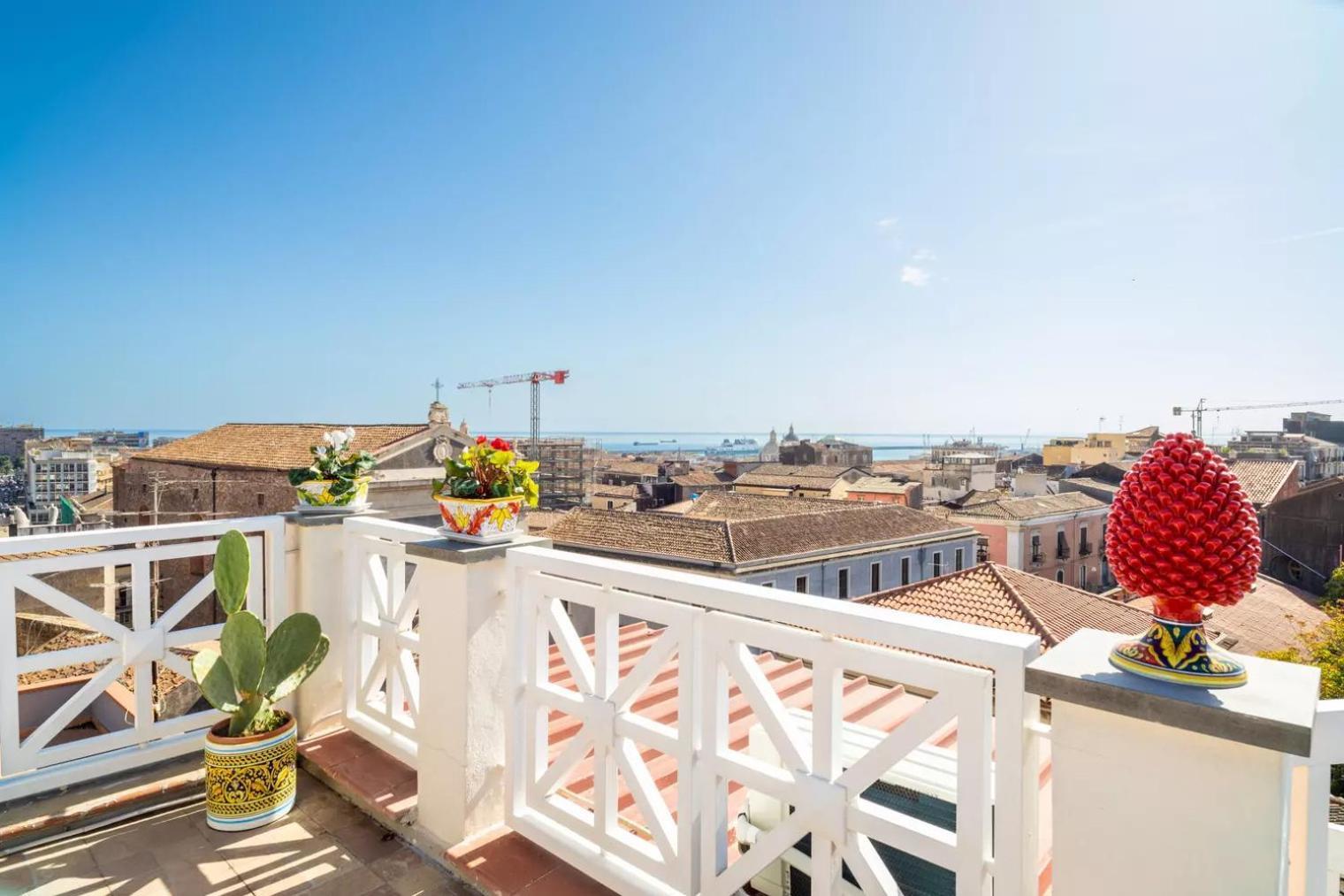 La Terrazza Sul Cielo Apartment Catania Ngoại thất bức ảnh